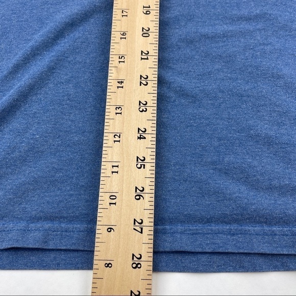 NFL Team Apparel Tshirt Mens Large Blue New York Giants Short Sleeve Crew Neck - Picture 7 of 7